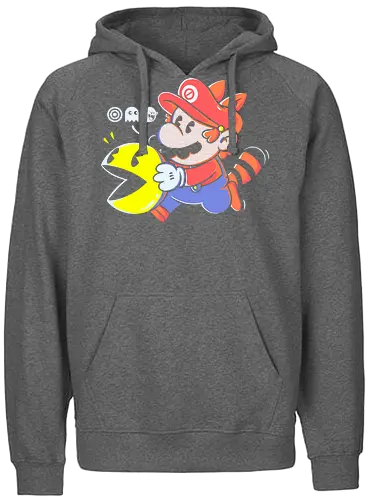 Ghost - gaming, plumber, ghost - Fairtrade Hoodie