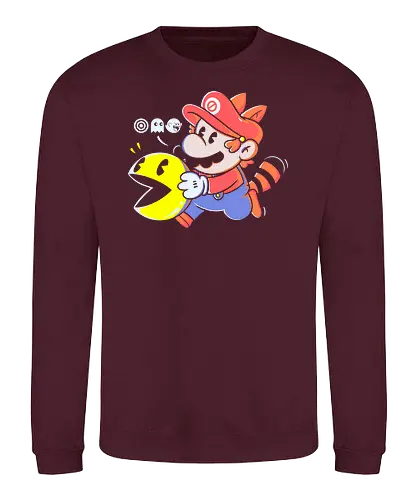 Ghost - gaming, plumber, ghost - Sweatshirt