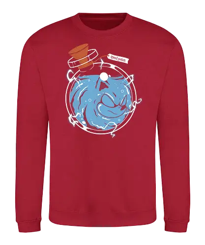 Speed Potion - speed, Potion, magic, hedgehog, gaming - Sweatshirt