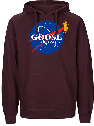 Space Cat - nasa, space, weltraum, all, galaxy, science, cat, heroine, captain - Fairtrade Hoodie