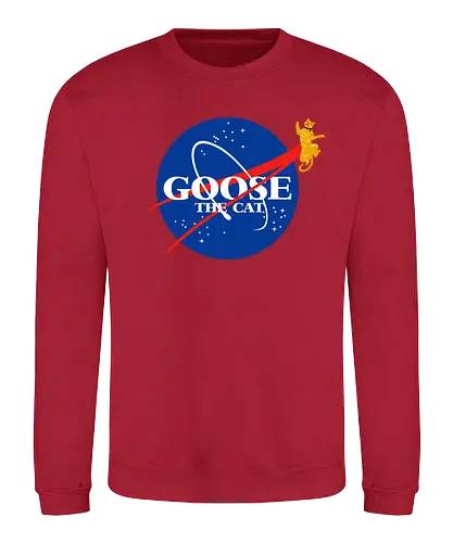 Space Cat - nasa, space, weltraum, all, galaxy, science, cat, heroine, captain - Sweatshirt