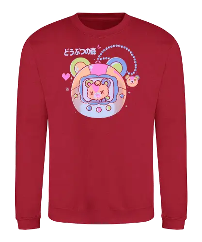 Little Game - animal, Crossing, teddy, gaming, br - Sweatshirt