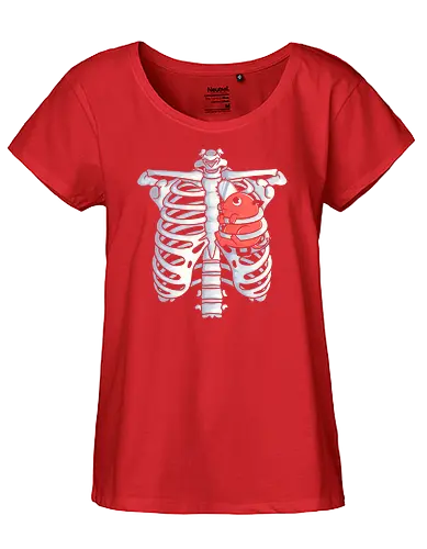 New Heart - chainsaw, manga, anime, man, blep - Fairtrade Girl Shirt