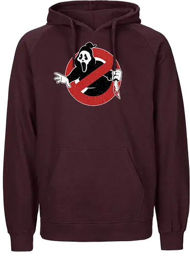 No Scary - scary, ghost, buster, mashup, scream - Fairtrade Hoodie