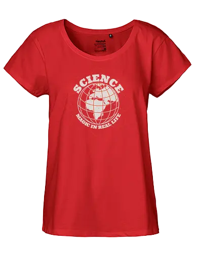 Science - science, magic, atom - Fairtrade Girl Shirt