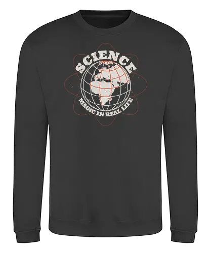 Science - science, magic, atom - Sweatshirt