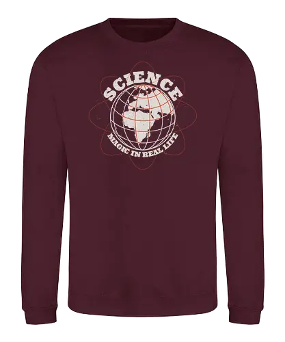Science - science, magic, atom - Sweatshirt