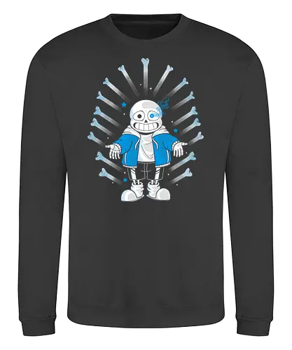 Power Sans - sans, gaming, skelett, skeleton - Sweatshirt