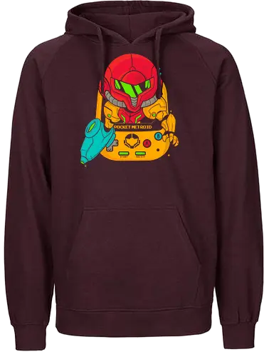 Pocket Game - pocket, mini, handheld, Bounty Huntervania - Fairtrade Hoodie