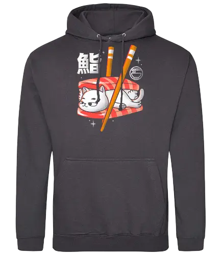 Sushicat - sushi, cat, katze, food - Standard Hoodie