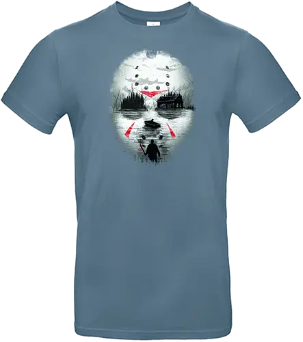 Friday Night Terror - friday the 13th, freitag der 13., jason, jason voorhees, horror, classic, classic horror, camp crystal lake, murder - Standard T-Shirt