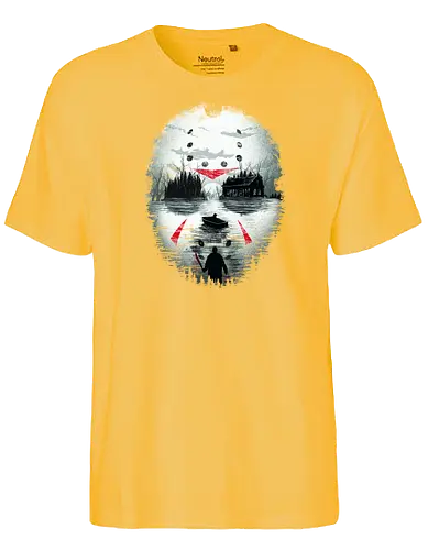 Friday Night Terror - friday the 13th, freitag der 13., jason, jason voorhees, horror, classic, classic horror, camp crystal lake, murder - Fairtrade T-Shirt