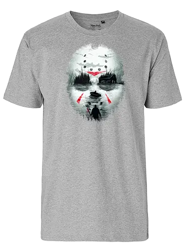 Friday Night Terror - friday the 13th, freitag der 13., jason, jason voorhees, horror, classic, classic horror, camp crystal lake, murder - Fairtrade T-Shirt