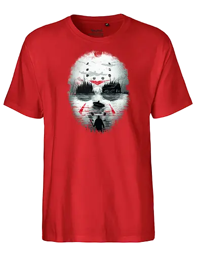 Friday Night Terror - friday the 13th, freitag der 13., jason, jason voorhees, horror, classic, classic horror, camp crystal lake, murder - Fairtrade T-Shirt