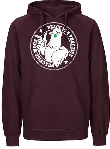 Peace - Dove, peace - Fairtrade Hoodie
