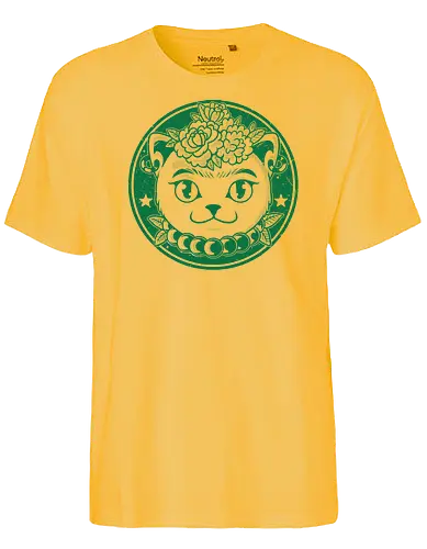 Fridacat - Frida, Kahlo, cat, art - Fairtrade T-Shirt