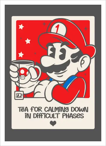 T to calm down