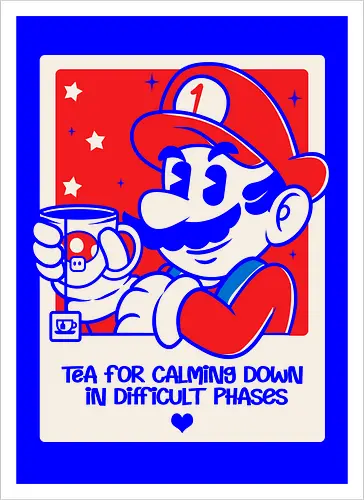 T to calm down