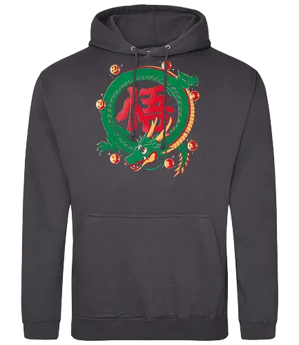 Dragon Kanji - dragon, anime, manga, ball - Standard Hoodie