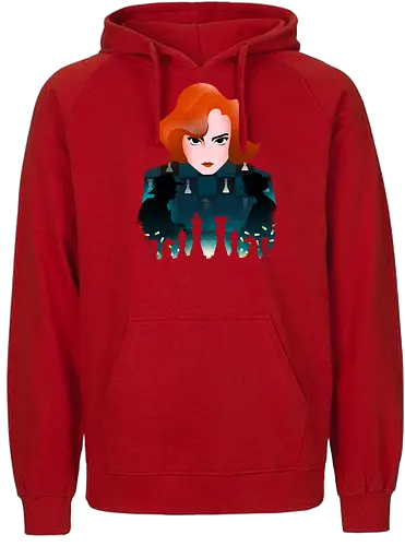 The Queens Gambit - schach, Chess, series, damen, gambit - Fairtrade Hoodie