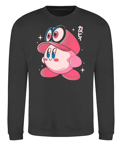 Pink Adventure - pink, ball, cap, gaming - Sweatshirt