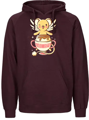 Kero - anime, manga, sakura, Magical Girl - Fairtrade Hoodie