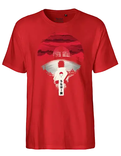 Uchiha Night - anime, manga, ninja, shinobi - Fairtrade T-Shirt