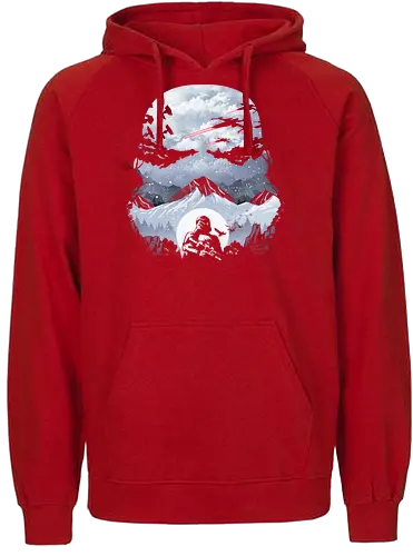 Storm Mountains - scifi, movie, space opera, science fiction, trooper - Fairtrade Hoodie