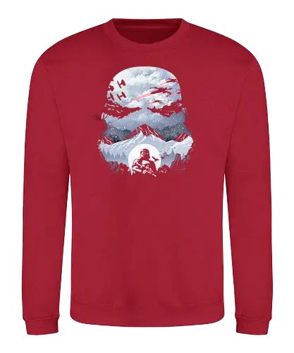 Storm Mountains - scifi, movie, space opera, science fiction, trooper - Sweatshirt