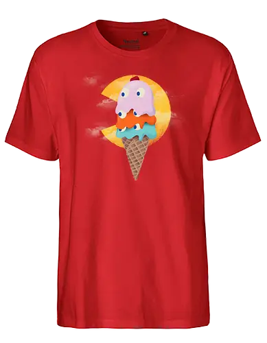 Summer Gaming - arcade, ice, eis, summer, gaming, icecrm - Fairtrade T-Shirt