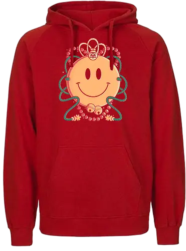 Japanese Smile - japan, Smile, Smiley, emoji - Fairtrade Hoodie