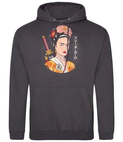 Samurai Frida - Frida, frida kahlo, samurai, geisha - Standard Hoodie