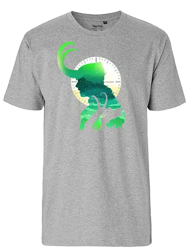 Loki Landscape - Variants, comic, tv, serie, god, Variant - Fairtrade T-Shirt