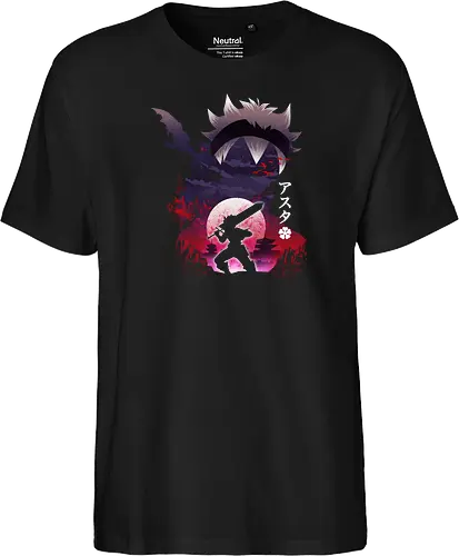 Asta Landscape - asta, black, Clover, anime, manga - Fairtrade T-Shirt