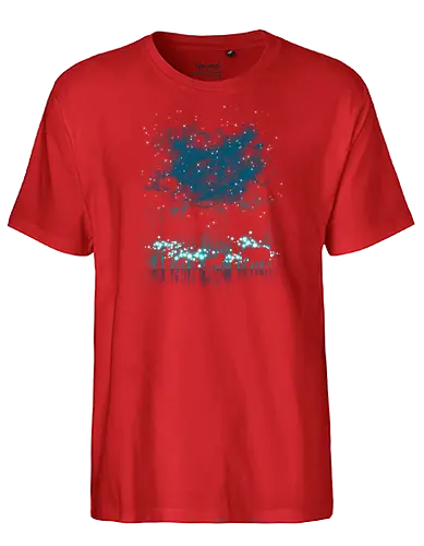 Space Mission - space, stars, nature - Fairtrade T-Shirt