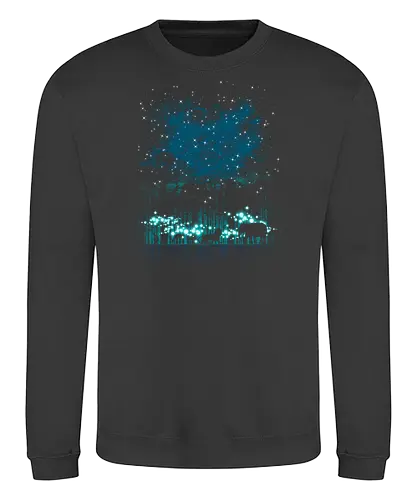Space Mission - space, stars, nature - Sweatshirt