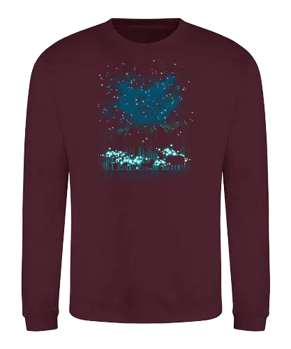 Space Mission - space, stars, nature - Sweatshirt