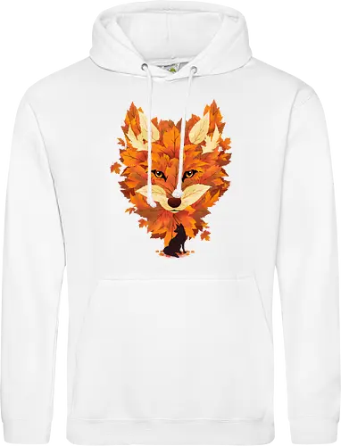Red Fox and Falling Leaves