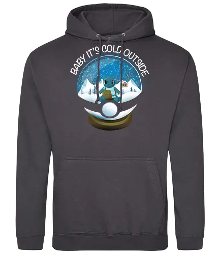 Baby It's Cold Outside - pocket, monster, snow, winter - Standard Hoodie