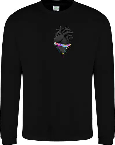 Bleeding Heart - anatomie, herz, love, liebe, lgbt, lgtbq, pride, queer, heart, anatomical heart - Sweatshirt