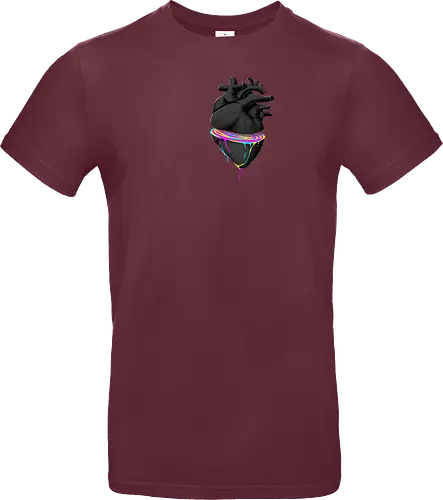 Bleeding Heart - anatomie, herz, love, liebe, lgbt, lgtbq, pride, queer, heart, anatomical heart - Standard T-Shirt