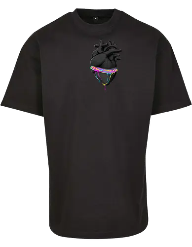Bleeding Heart - anatomie, herz, love, liebe, lgbt, lgtbq, pride, queer, heart, anatomical heart - BYB Oversize T-Shirt 