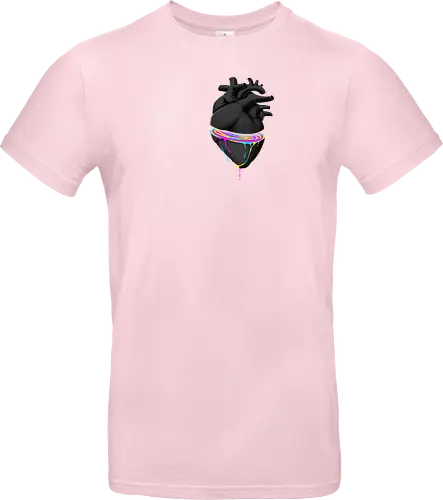 Bleeding Heart - anatomie, herz, love, liebe, lgbt, lgtbq, pride, queer, heart, anatomical heart - Standard T-Shirt