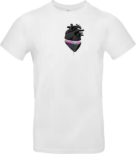 Bleeding Heart - anatomie, herz, love, liebe, lgbt, lgtbq, pride, queer, heart, anatomical heart - Standard T-Shirt