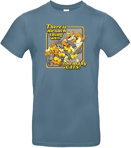 There's no such thing - cat, katze, catlady, catgentleman, retro, vintage - Standard T-Shirt