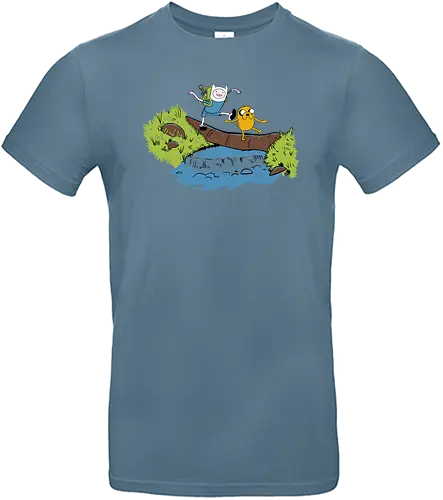 Friends Forever - serie, mashup, cartoon, zeichentrick, finn, jake - Standard T-Shirt