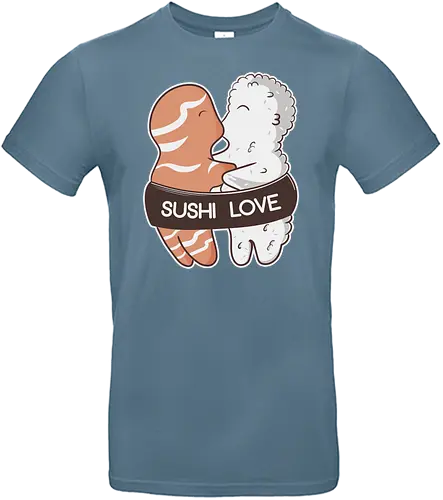 Sushi Love - sushi, essen, japan, fisch, reis, food, love, liebe, ting - Standard T-Shirt