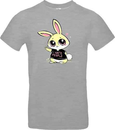 I hate People bunny