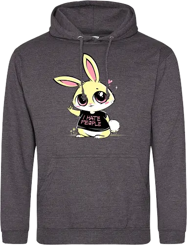 I hate People bunny