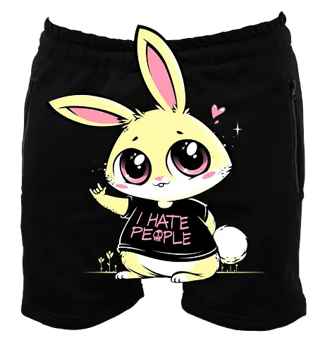 I hate People bunny